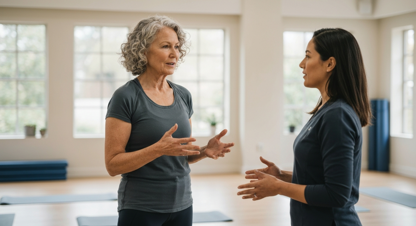 Why Is My Jaw Clenched All Night? Menopause, Neck Tension and Where Your Body Holds the Stress